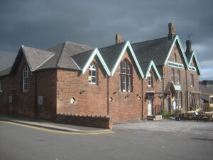 The Agricultural Hotel where two women being pursued by MI5 stayed on their way to Howtown in June 1940.